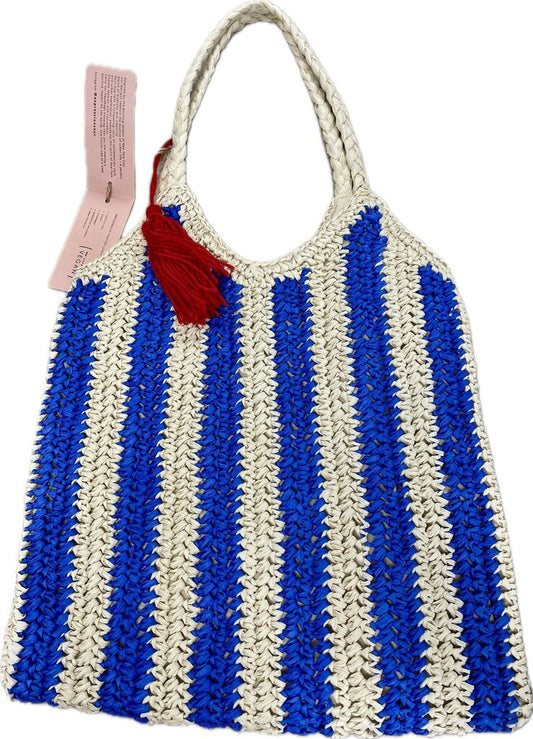 EXPRESSIONS NYC WOVEN TOTE NWT