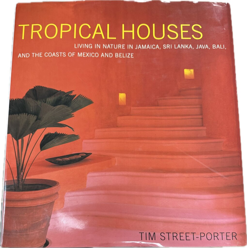 TROPICAL HOUSES MCM VINTAGE COFFEE TABLE BOOK