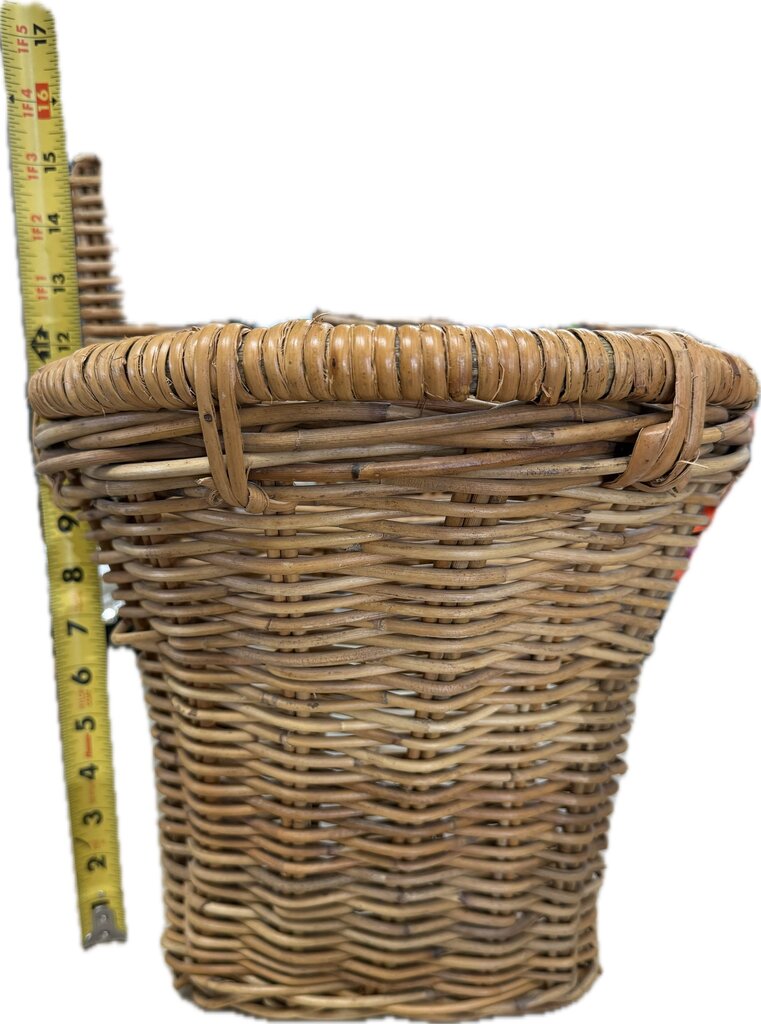 ANTIQUE FRENCH ENGLISH COUNTRY GRAPE HOD PICKERS BACK PACK BASKET BASKET