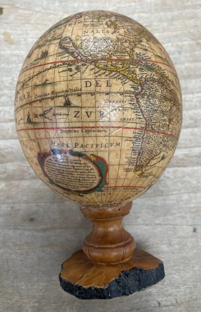 EGG SHAPED ANIMAL GLOBE