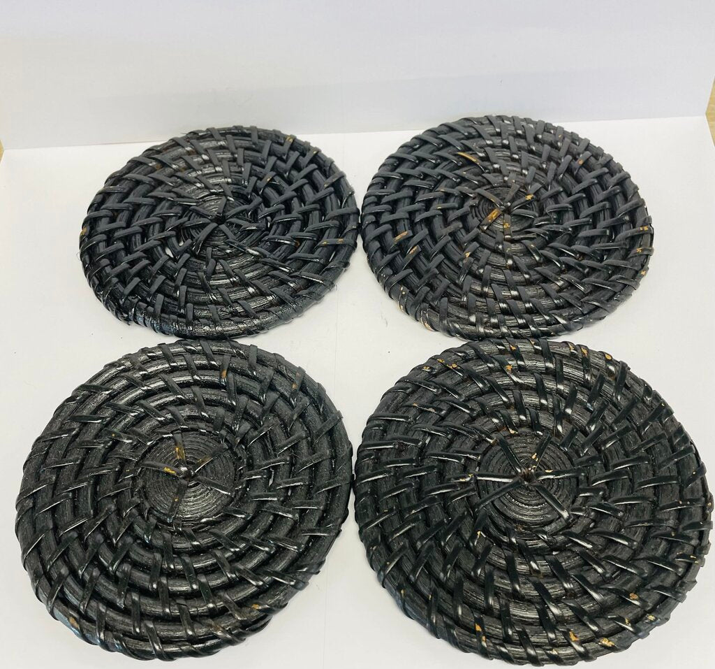 ALLIGATOR COASTER SET BLACK