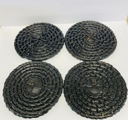 ALLIGATOR COASTER SET BLACK