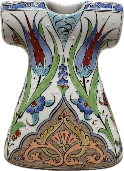 HANDMADE TURKISH CERAMIC IZNIK OTTOMAN CAFTAN DECOR