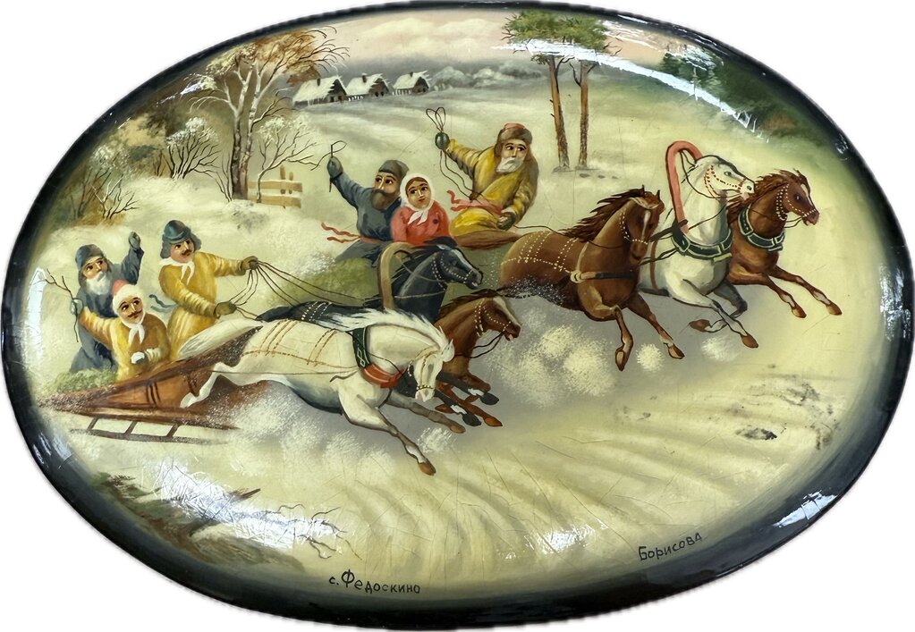 WINTER LACQUERED BOX