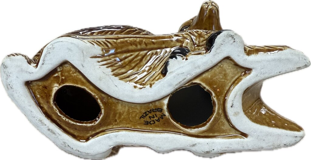 VINTAGE CERAMIC DEER MADE IN BRAZIL