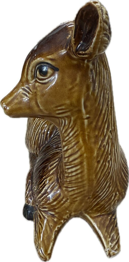 VINTAGE CERAMIC DEER MADE IN BRAZIL
