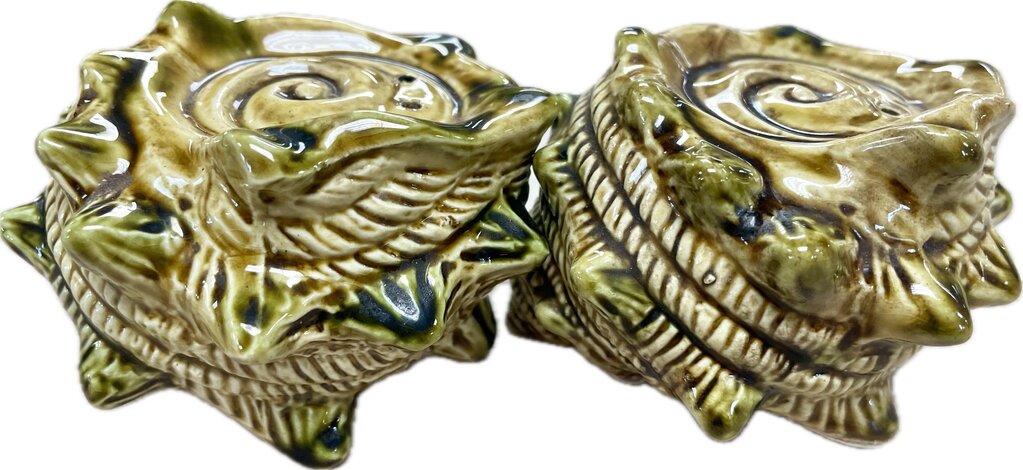 CONCH SHELL SALT AND PEPPER SHAKERS