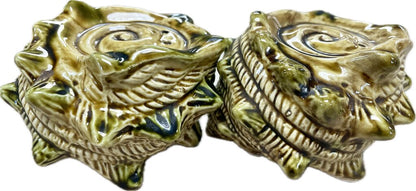 CONCH SHELL SALT AND PEPPER SHAKERS