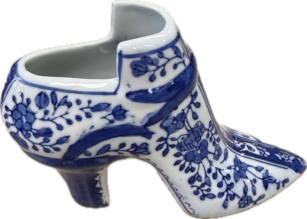 VICTORIAN PORCELAIN HIGH HEEL