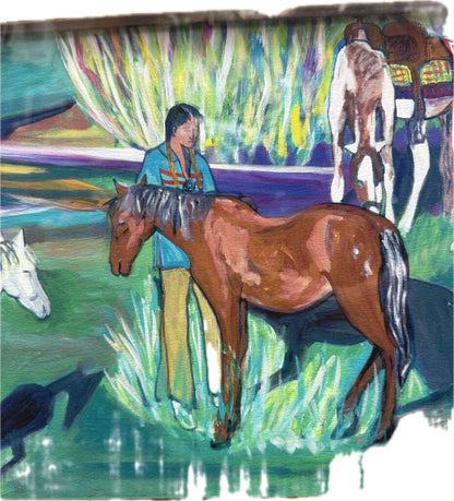 NAPLES ARTISIT BADASH ORIGINAL ARTIST PROOF 32X29