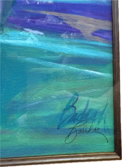 NAPLES ARTISIT BADASH ORIGINAL ARTIST PROOF 32X29