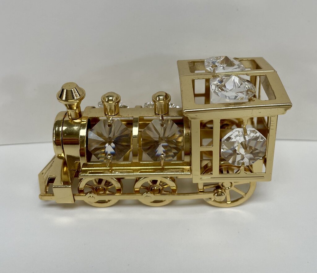 SWAROVSKI TRAIN ORNAMENT 3.25"x1.34"