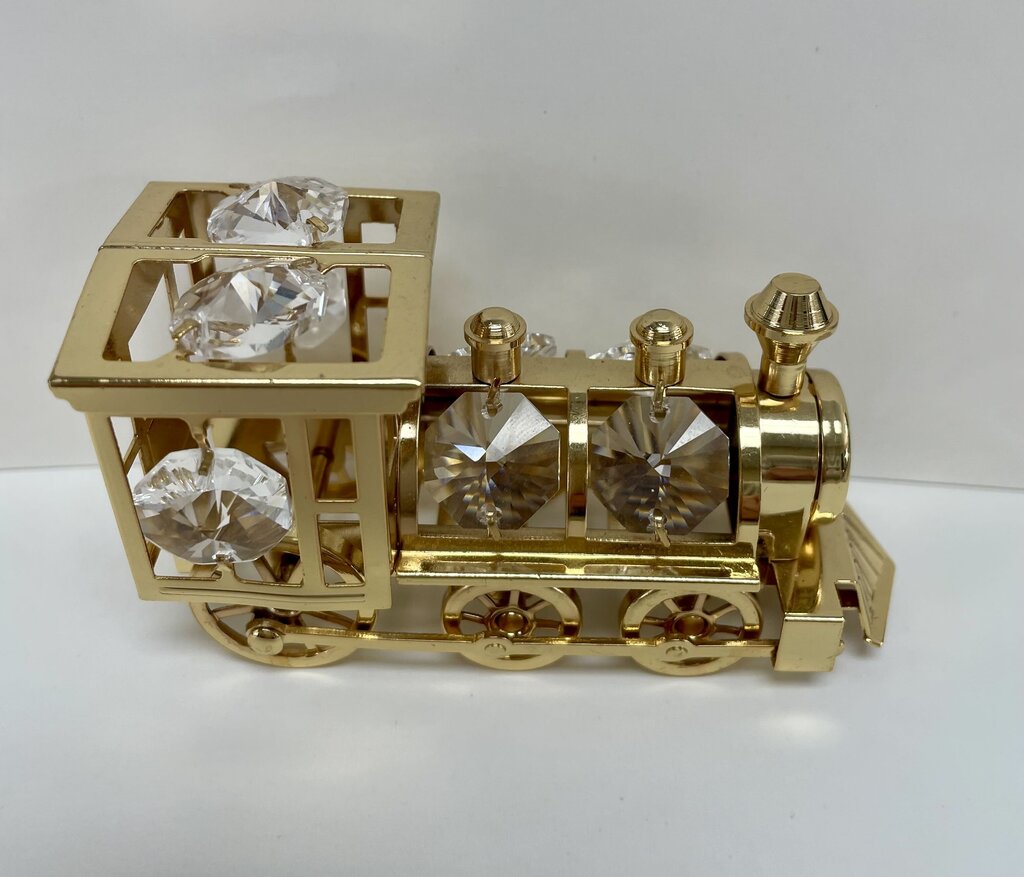 SWAROVSKI TRAIN ORNAMENT 3.25"x1.34"