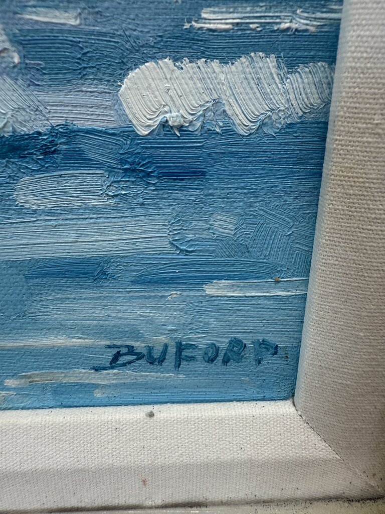 BUFORD SIGNED ORGINIAL CANVAS
