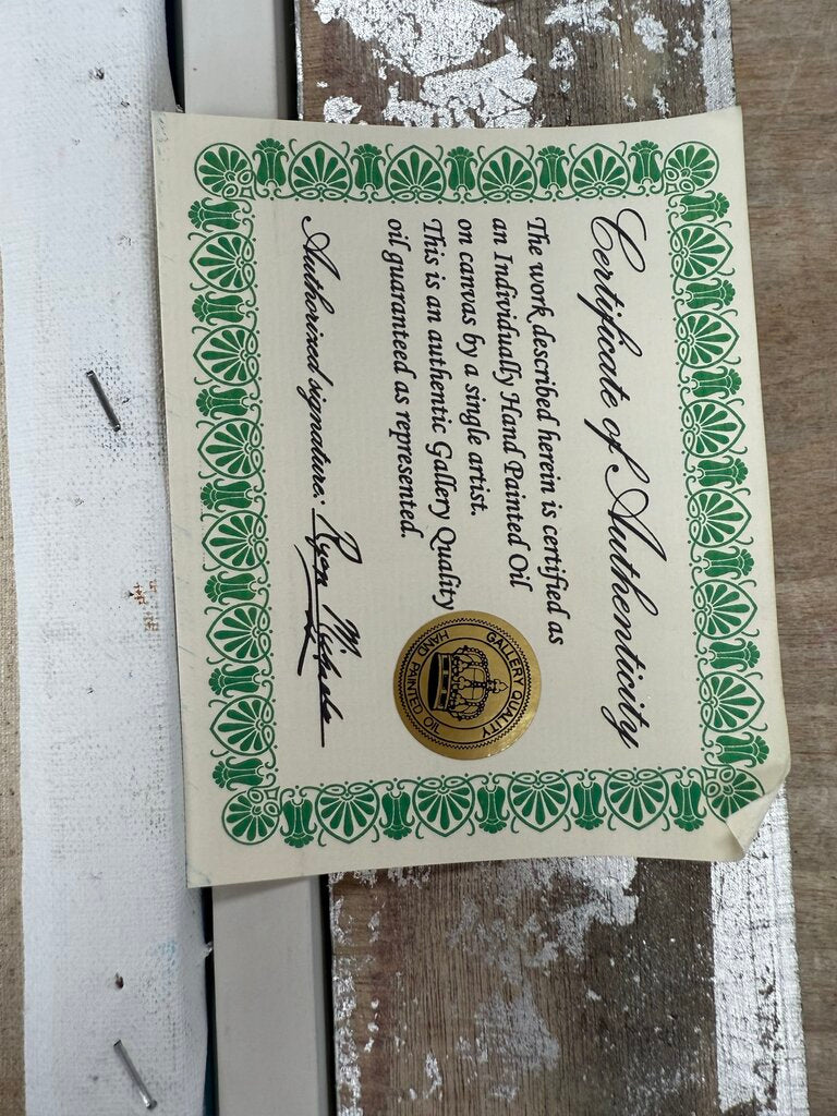 BUFORD SIGNED ORGINIAL CANVAS