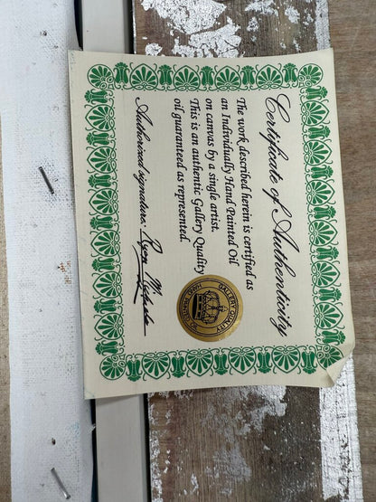 BUFORD SIGNED ORGINIAL CANVAS