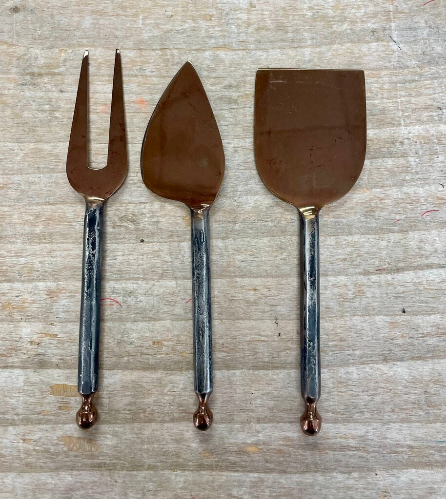 CHEESE BOARD SERVING SET UTENSILS