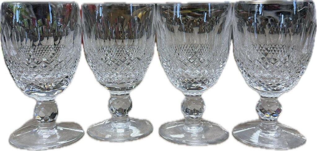 WATERFORD CRYSTAL COLLEEN WINE GLASSES SET OF 4