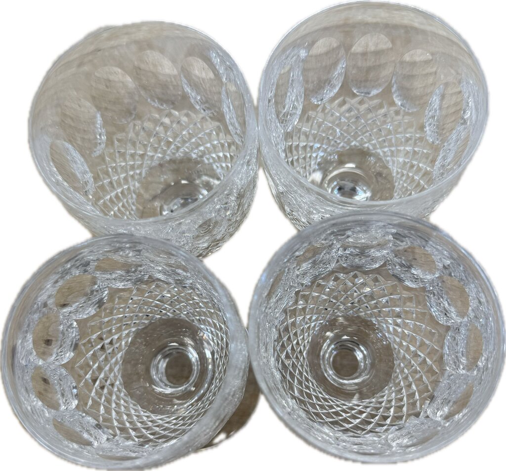 WATERFORD CRYSTAL COLLEEN WINE GLASSES SET OF 4