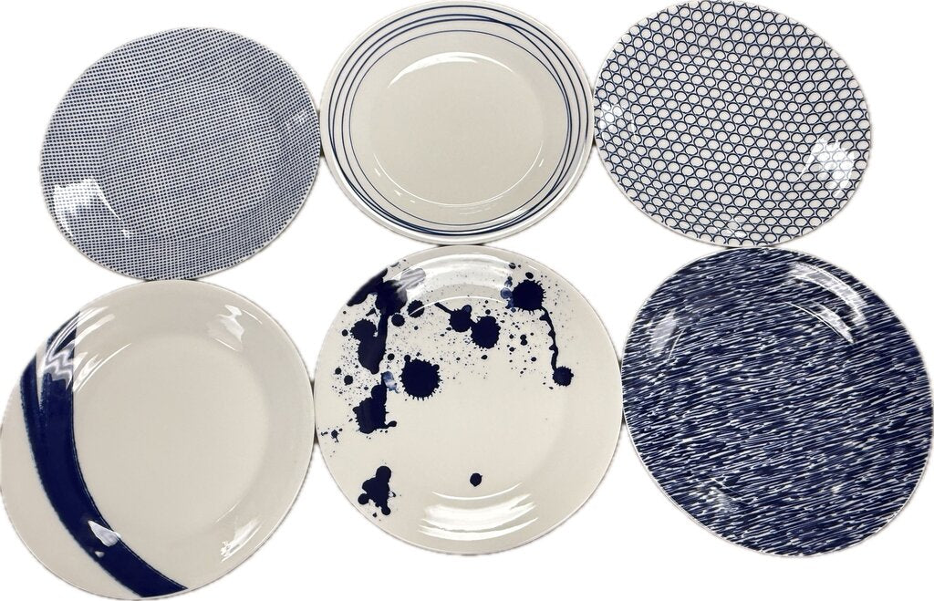 ROYAL DOULTON PACIFIC PLATES SET OF 6
