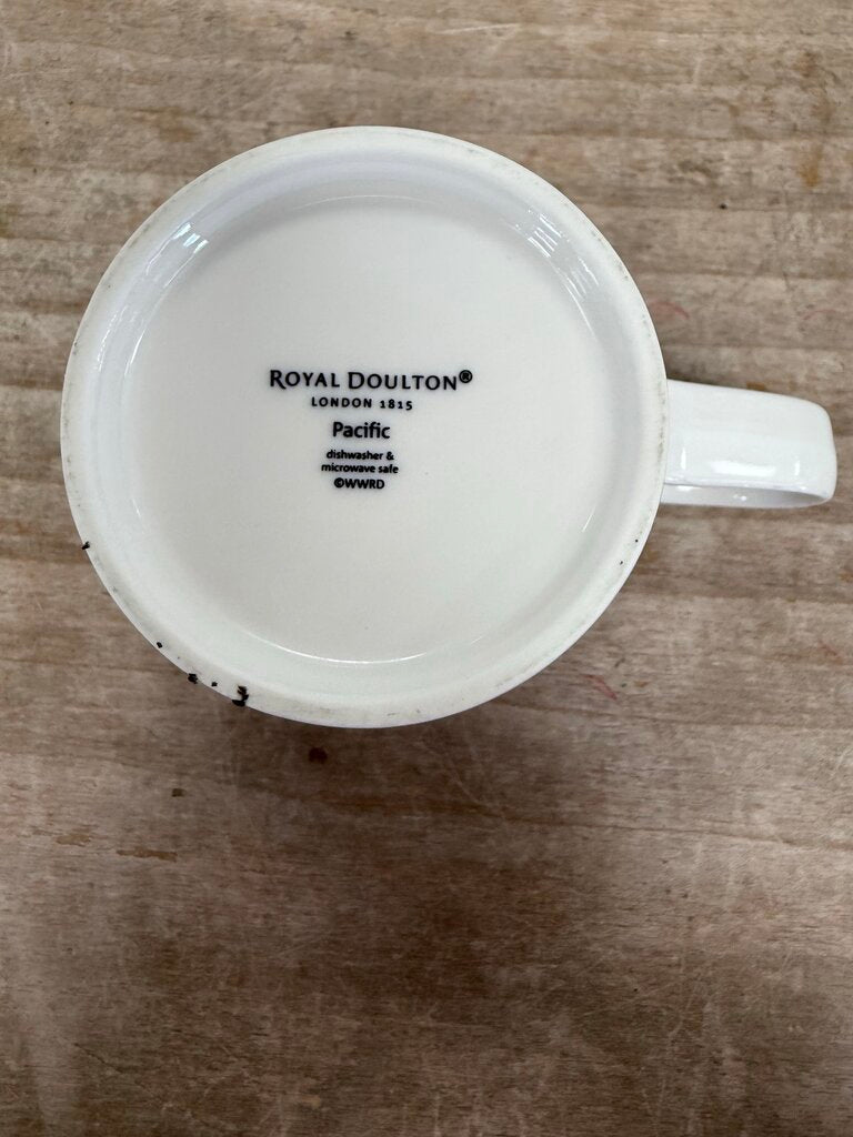 ROYAL DOULTON PACIFIC MUG CUPS SET OF 6