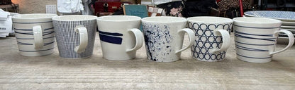 ROYAL DOULTON PACIFIC MUG CUPS SET OF 6