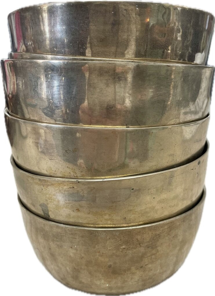 4" TIBETAN BRASS SINGING BOWLS