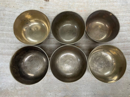 4" TIBETAN BRASS SINGING BOWLS