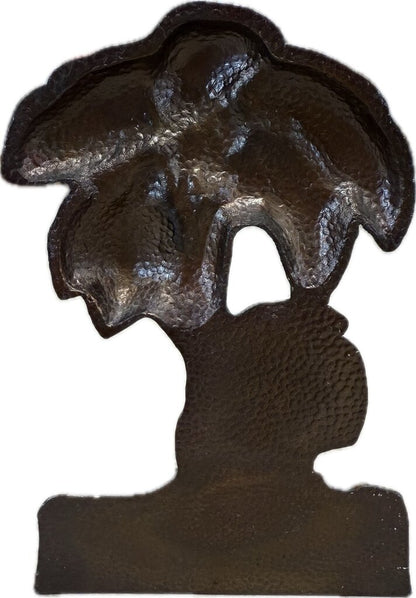 1940S MCM PALM TREE BOOKEND