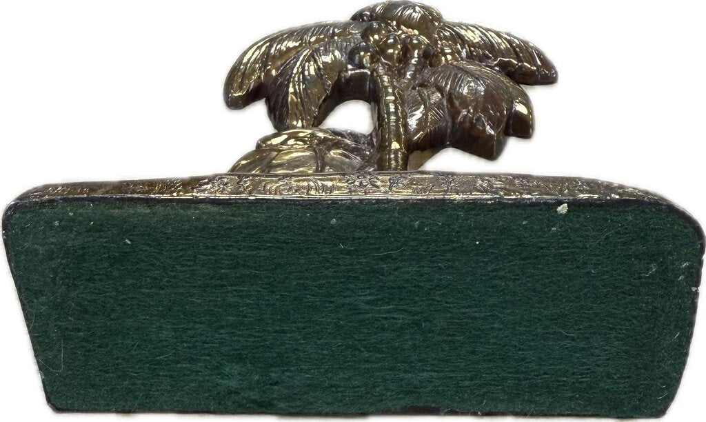 1940S MCM PALM TREE BOOKEND