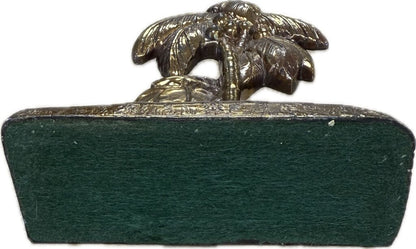 1940S MCM PALM TREE BOOKEND