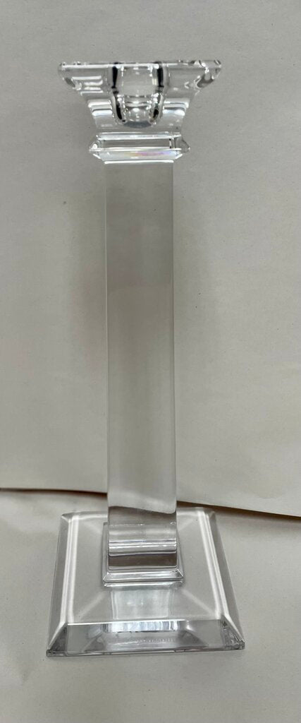 TIFFANY AND CO SQUARE CRYSTAL CANDLE HOLDER