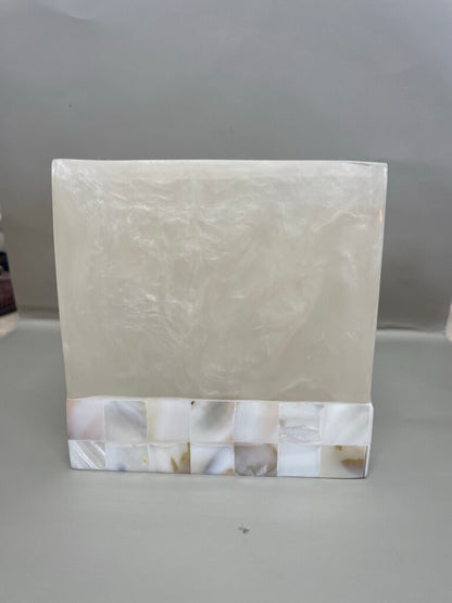 CAPIZ SHELL TISSUE BOX