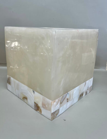 CAPIZ SHELL TISSUE BOX