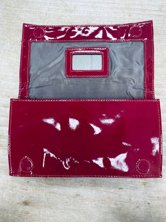 ZAC POSEN PATENT LEATHER CLUTCH
