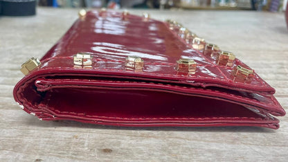 ZAC POSEN PATENT LEATHER CLUTCH
