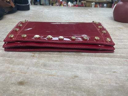 ZAC POSEN PATENT LEATHER CLUTCH