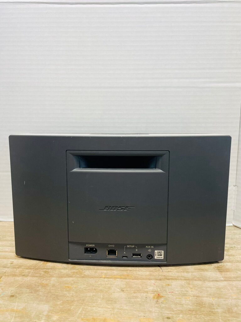 BOSE SOUNDTOUCH WIRELESS MUSIC SYSTEM (CORD AND REMOTE AT REGISTER) L12.5" H7.5"