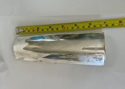 VINTAGE TWOS COMPANY SILVER TONE VASE