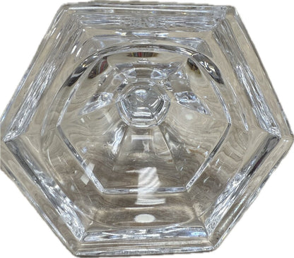 TIFFANY AND CO CRYSTAL CANDLE HOLDER