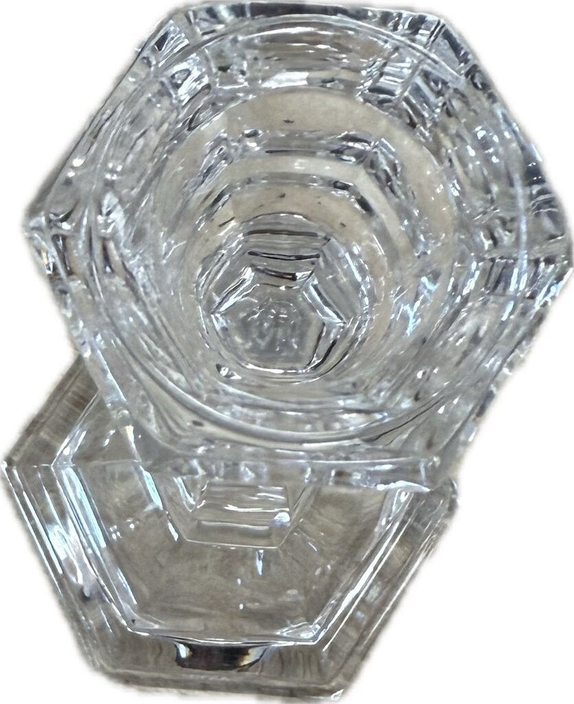 TIFFANY AND CO CRYSTAL CANDLE HOLDER