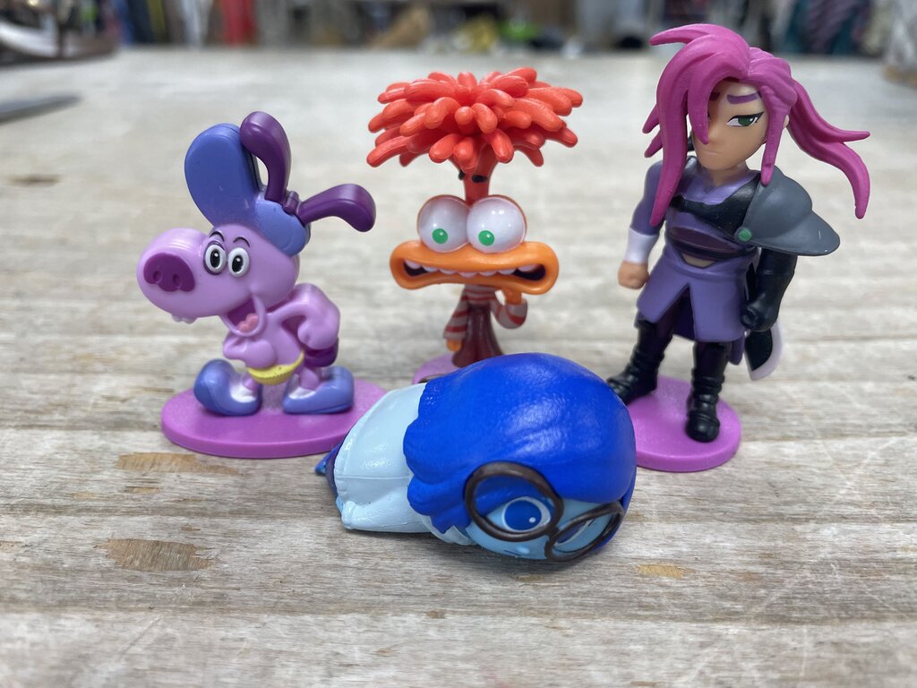INSIDE OUT MINI FIGURES SET OF 4
