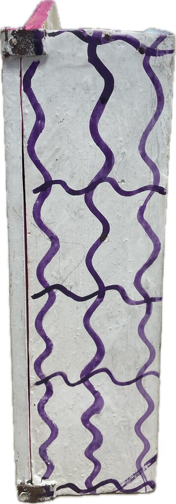 VINTAGE MEXICAN FOLK NATIVITY BOX 9.25"x6.5"x13.5" DOORS OPEN