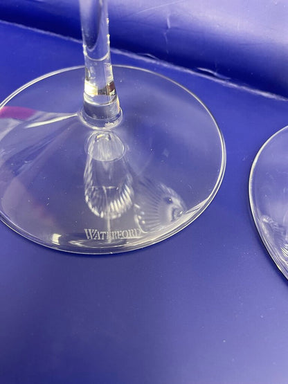 WATERFORD CARINA CRYSTAL SET OF 2 WINE GLASS