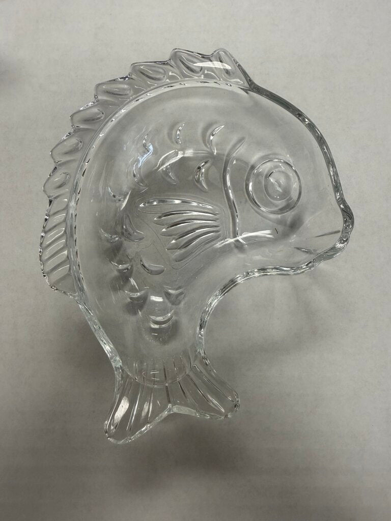 GOLD FISH SHAPED BOWL SET OF 2