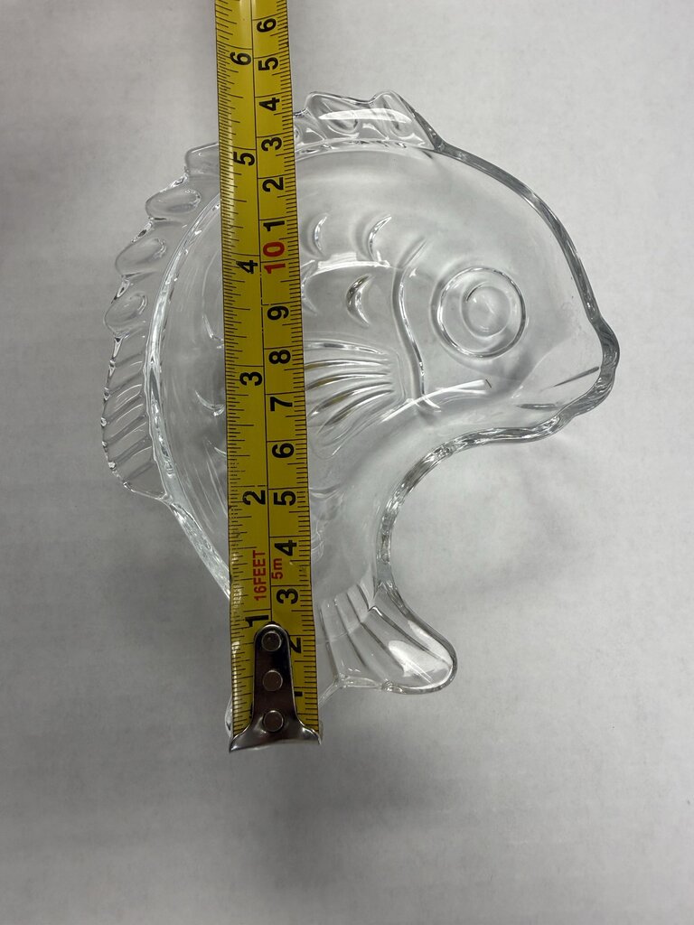 GOLD FISH SHAPED BOWL SET OF 2