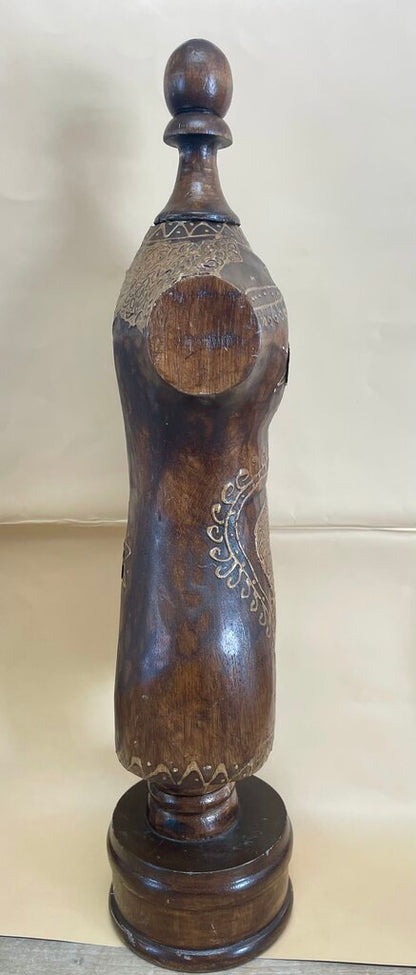 BALINESE WOODEN BUST