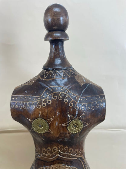 BALINESE WOODEN BUST