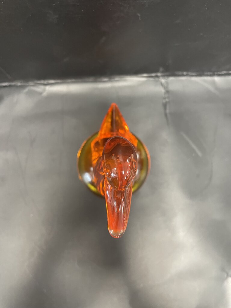 VIKING GLASS SWAN 5" TALL
