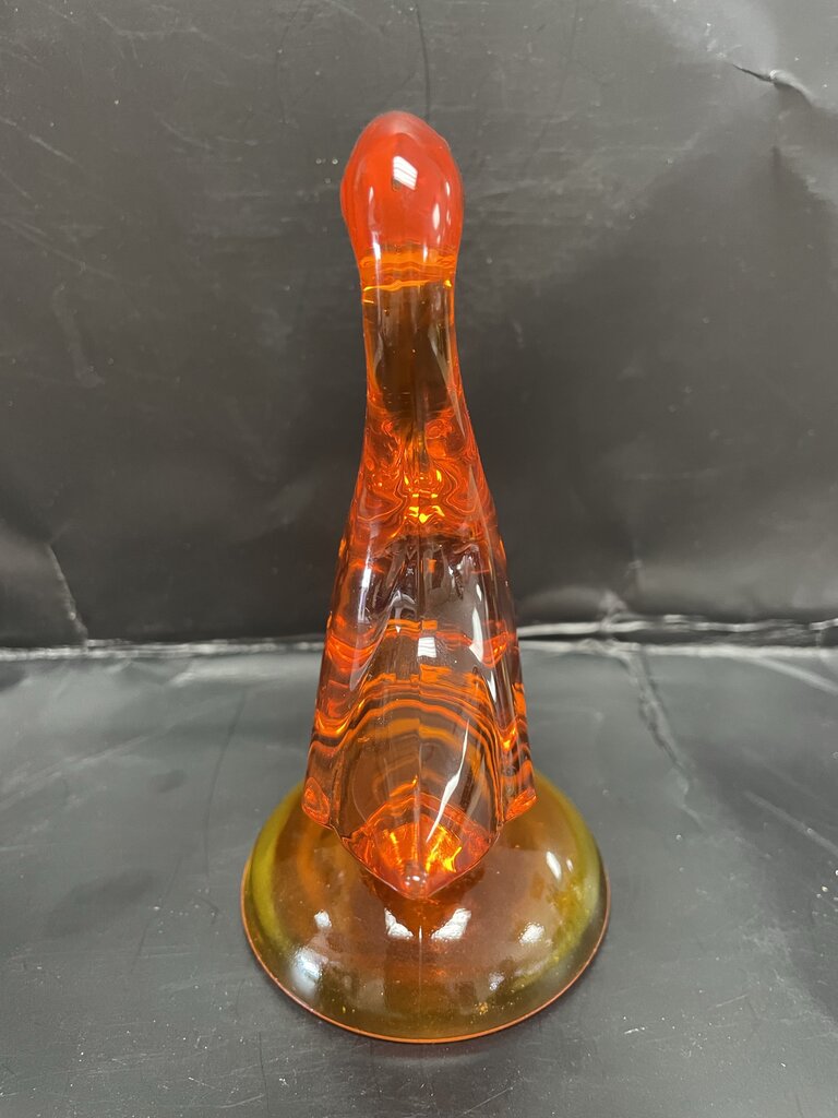 VIKING GLASS SWAN 5" TALL